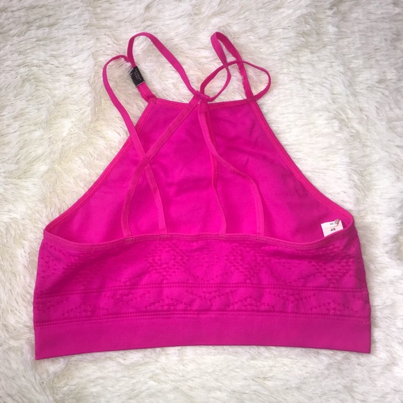 Victoria Secret hot pink bralette Aztec print S - Picture 3 of 5